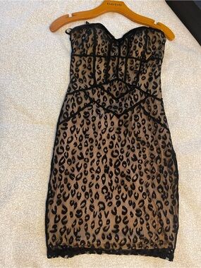 bebe | Dresses | Bebe Black Dress Gold Keyhole Seen On Bachelor | Poshmark